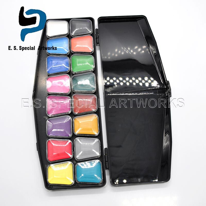 ES-FPE-004 16 Color Black Package Palette