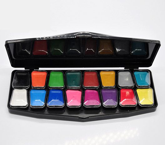 ES-FPE-004 16 Color Black Package Palette