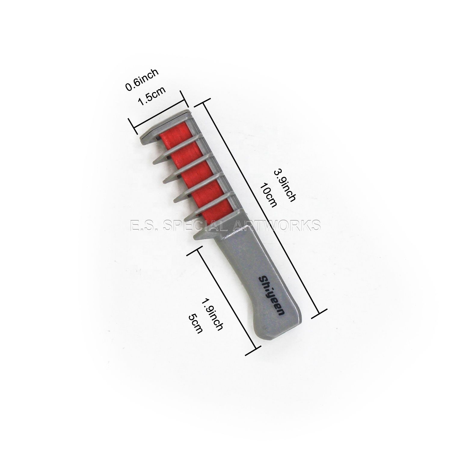 Temporary Hair Color Powder - 10 Color Hair Dyeing Comb