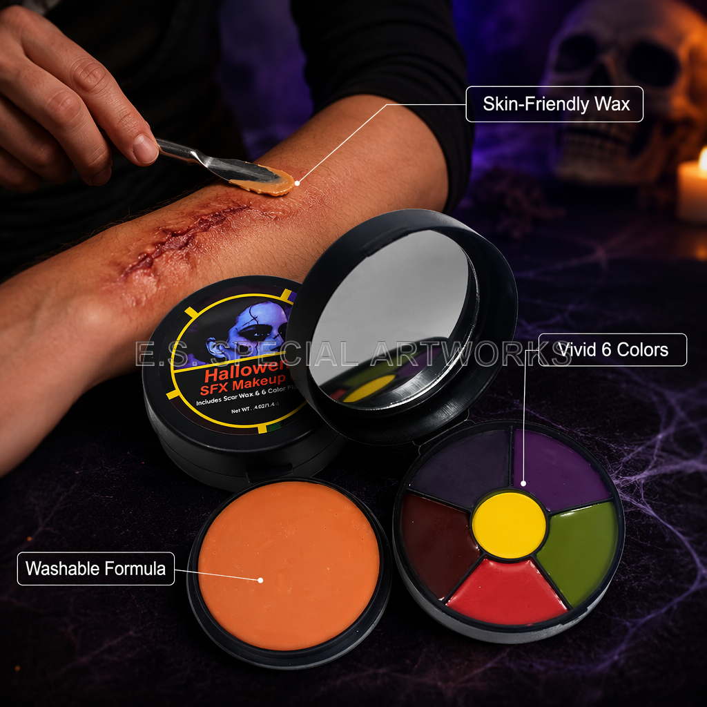 face paint factory manufacturing Halloween makeup products